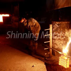 Melting and Pouring for investment castings